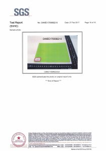 Existing D Marjan certification or material test document