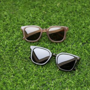 Eco-friendly and sustainable eyewear frames for seasonal campaigns at Global Village Dubai