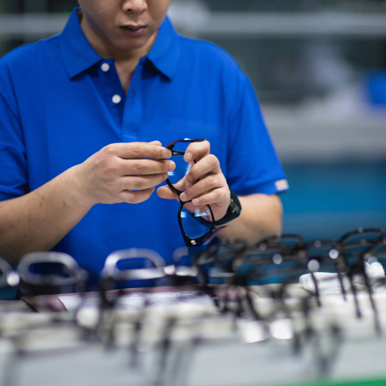 Eyewear quality control review