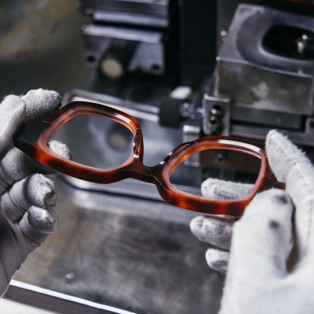 D Marjan China team working on eyewear design files