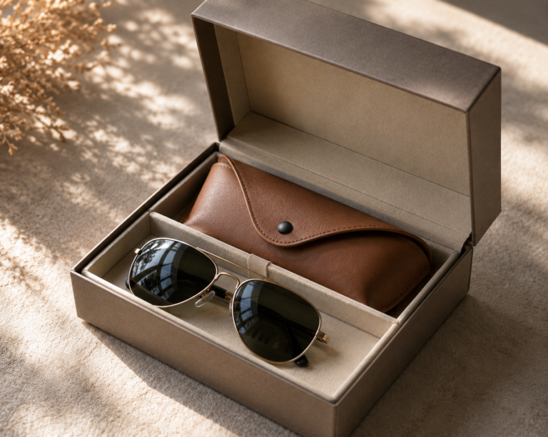 Supporting Details for custom eyewear packaging