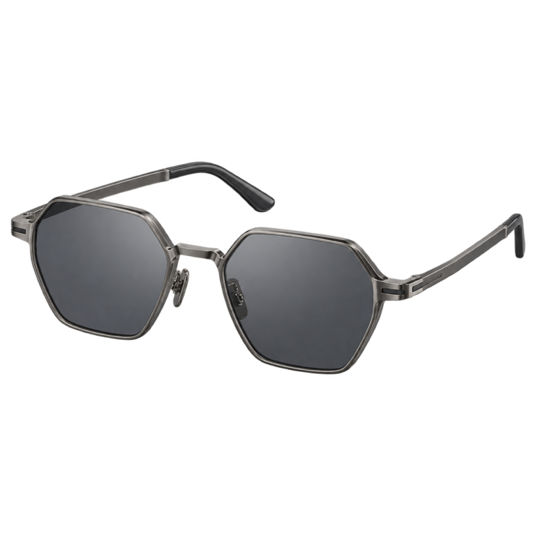 Bold Hexagon eyewear design