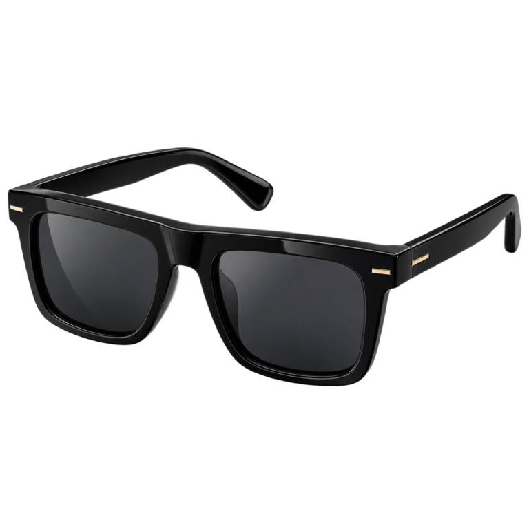 Flat Top D Frame eyewear design