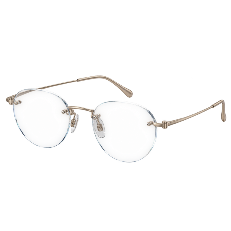 Rimless Old Money Panto eyewear design