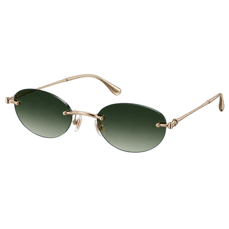 Rimless Forest Club Oval eyewear design