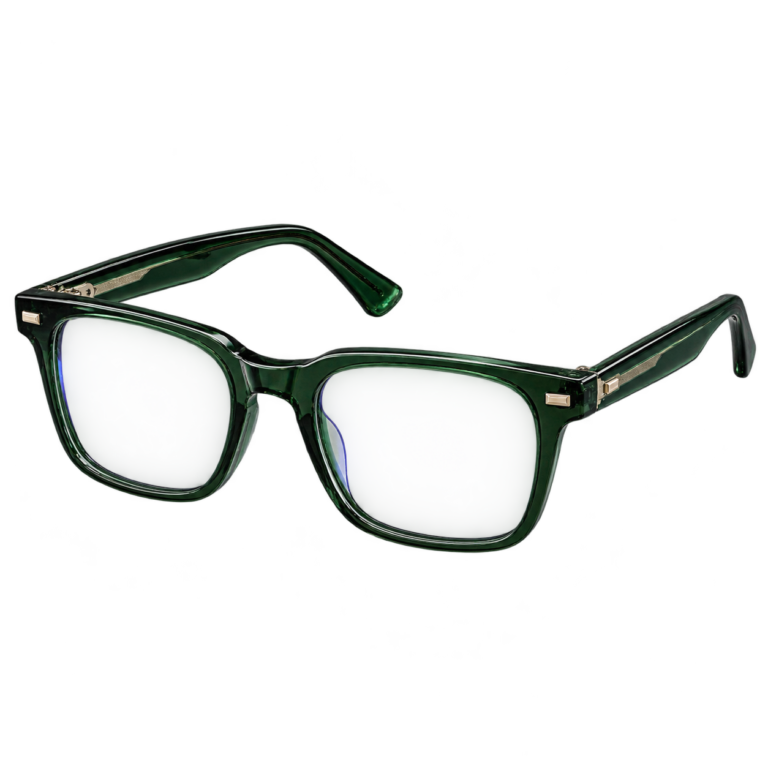 Sculpted Scholar Square eyewear design