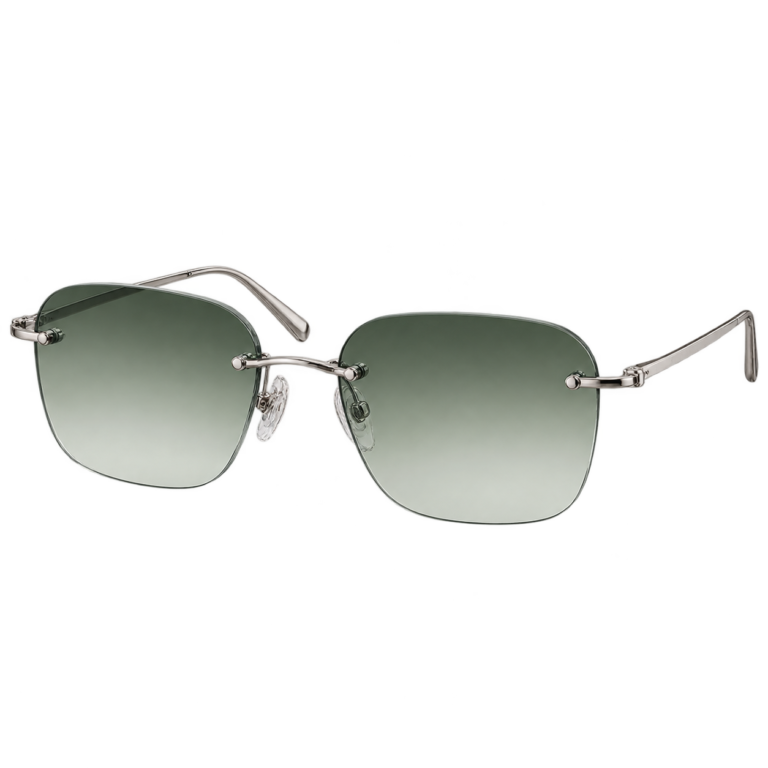 Rimless Sage Soft Square eyewear design