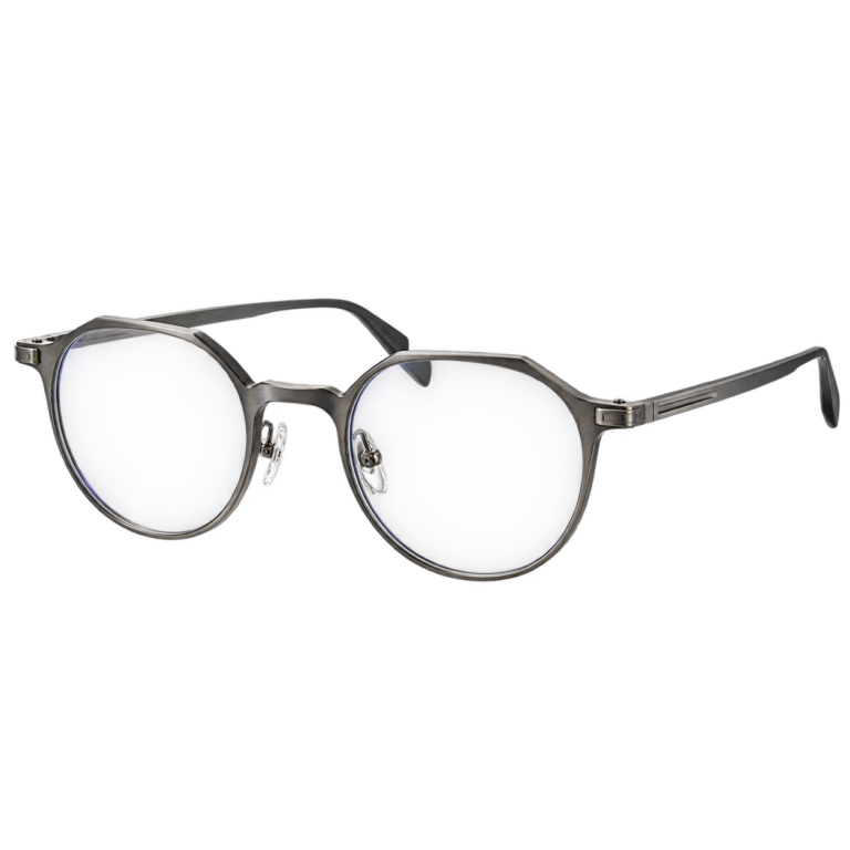 Geometric Crown Panto eyewear design