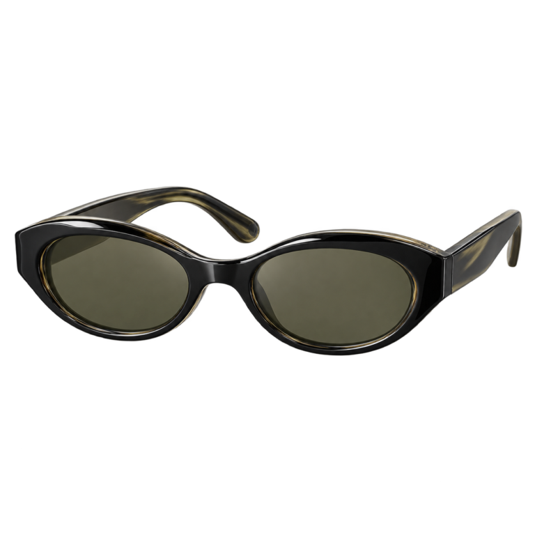 Modern Sculpted Oval eyewear design