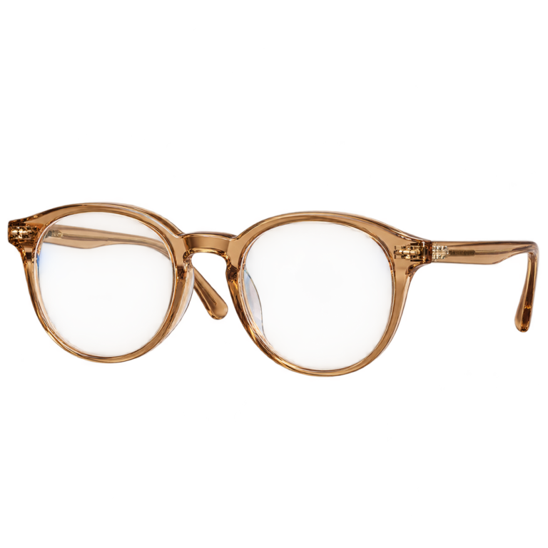 Refined Tea Panto eyewear design