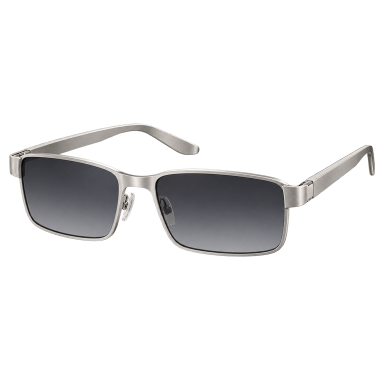 Silver Estate Rectangle eyewear design