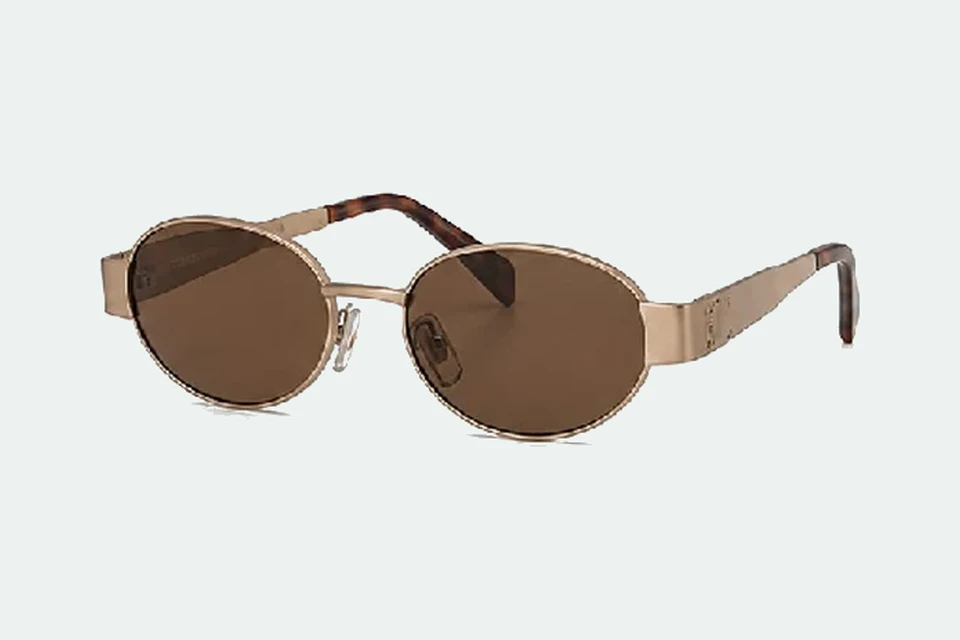 Round eyewear frame shape direction